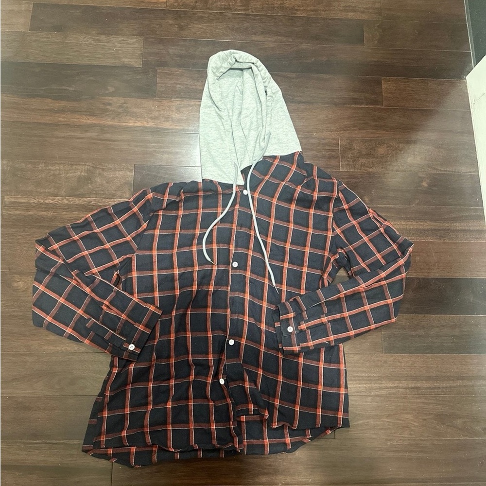 Men’s Flannel Hoodie